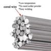 10-100pcs Aluminum Welding Rods Need Solder Powder Tools Universal Silver Welding Wire Repair Holes Low Temperature Easy Melt