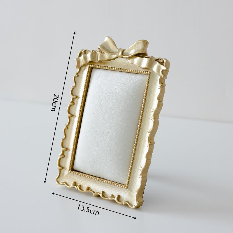 Vintage Jewelry Display Stand Photo Frame Necklace Earrings Display Rack Counter Ring Storage Rack Live Streaming Shooting Props