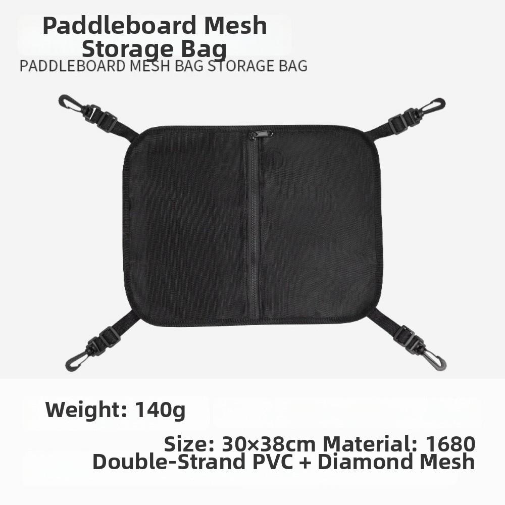 Portable Mesh Deck Bag Oxford Paddle Board Storage Bag Surfboard Bag for Inflatable SUP Seat Kayak