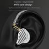 KZ-PR1 Plane Film Headset 13.2mm Flat Horn High Analysis HIFI Listening Song Game Sports Earbuds Earphones