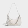 Chain Crescent-shaped Bag, Versatile Jacquard Small Bag, Single-shoulder Crossbody Bag, Underarm Bag