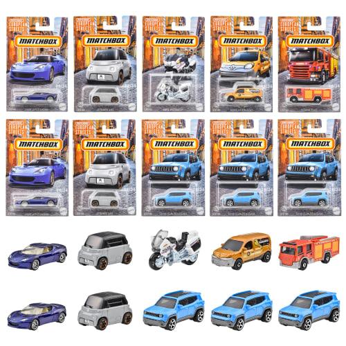 

Matchbox Best of Europe Assortment - European Street - [Box of 10 Mini Cars] [Ages 3 and Up] 986B-HVV05