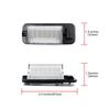3 Series E36 2-Door 4-Door Coupe/Sedan 92-98 LED License Plate Light [Canceller-Enhanced Type]