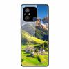 Gehärtetes Glas Case für Redmi 12C Rückabdeckung Hartschalen Case für Xiaomi Redmi 12C 4G Handyhülle Redmi12C Fundas 22120RN86G Cooler Stoßfänger