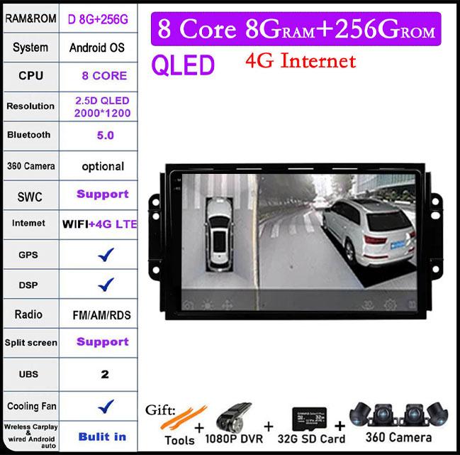 Android 14 4G LTE For Chery Tiggo 3 2016 - 2018 Car Radio Multimedia Video Player Navigation GPS