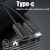 USB C Extension Cable Fast Charging & Transfer Data Type C Male To Female Extender Cord For Laptop Playstaion Tablet USB-C Hub