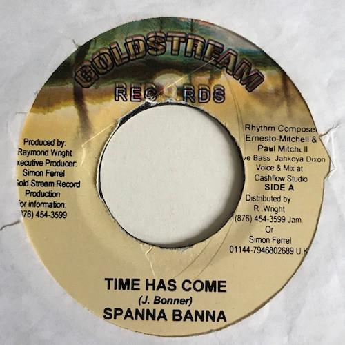 

7-дюймовая пластинка БАННЕР ГАЕЧНЫЙ КЛЮЧ - Время пришло НИКТО Goldstream Reco Ямайка Регги, Ска и Даб Б/У