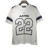 New Short Sleeve T Shirt numbers22No. 10 Jersey Football Uniform Mesh Sports Casual Shorts Couple Set