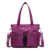 Canvas Women'S Shoulder Handheld Crossbody Bag Nylon Oxford Cloth Bag Casual Middle-Aged Large Capacity Bag Tide
