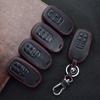 Leather Car Key Cover Bag For    Honda Cr-V Crv Civic Accord Pilot Hr-V Pilot Sport Remote Fobs Shell Case Accessory