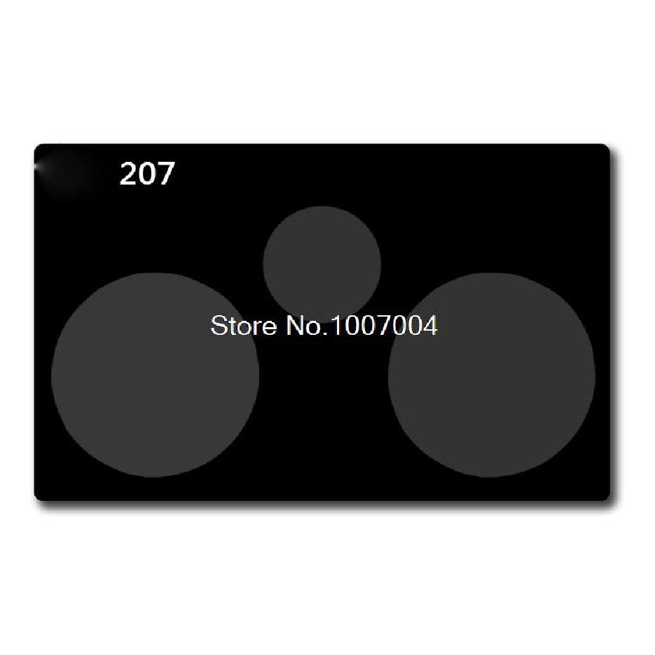 Car Dashboard Sticker Instrument Desk Protective Film Sticker Accessories Fit For Peugeot 207 301 308 3008 408