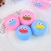 Süßer Squishy-Ball mit großen Augen und Wurstlippen, langsam aufsteigendes sensorisches Fidget-Spielzeug, weiche Squishies zur Linderung von Stress und Angst, neuartiges Geschenk für Kinder & Erwachsene