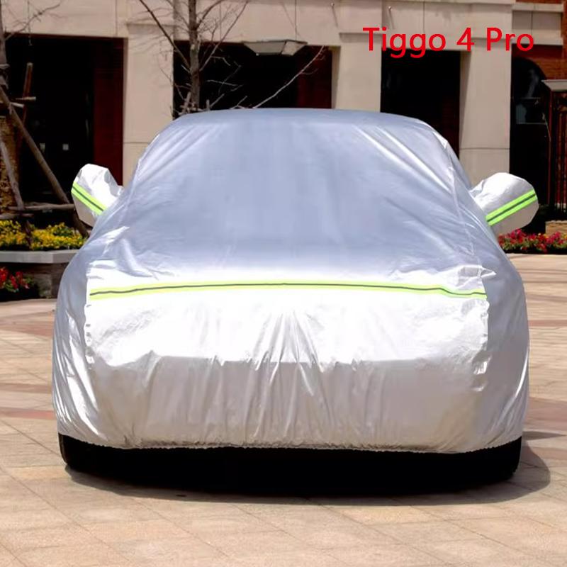Car Clothes Car Cover for Chery Tiggo 4 Pro 2020 2023 Sun Rain Hail Protection Heat Insulation Cover Cloth Coat Auto Supplies