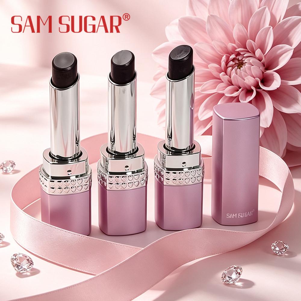 3pcs Black Lipstick Set Color Changing Moisturizing Lipstick, Long-Lasting Hydrating Glossy Lip Balm, Natural Tinted Lip Makeup Cosmetics for Women