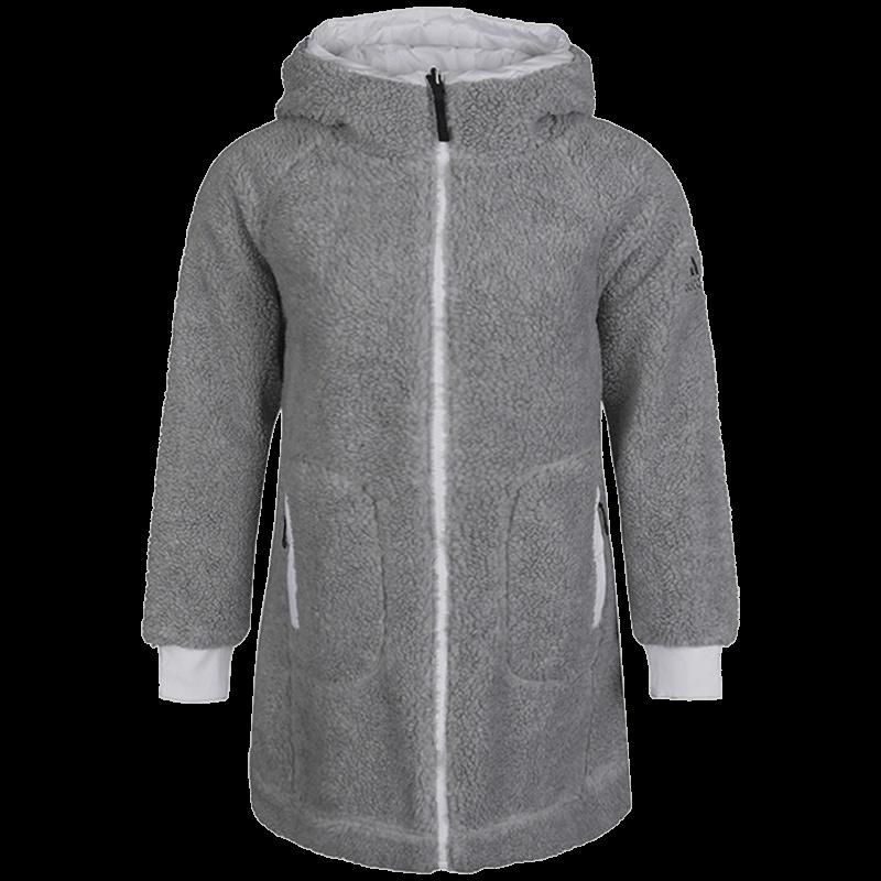 (WMNS) adidas Reversible Sherpa Jacket Asia Sizing Grey Women s GI7955 XL