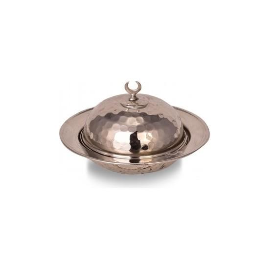 

Медный держатель Saka Round Delight 11 см Никель ручной ковки 5809-2
