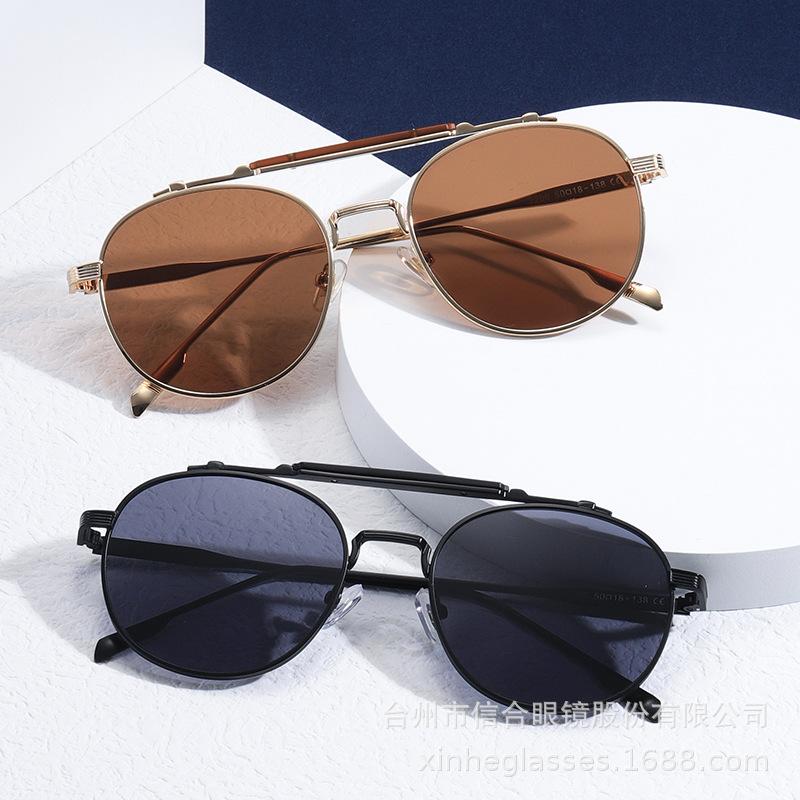 Clearance sunglasses women's metal sunglasses UV-proof glasses