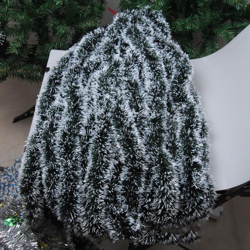 

200 см красочные рождественские украшения барные верхушки гирлянда из лент елочные украшения белые темно-зеленые тростниковые мишурные принадлежности для вечеринок