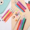 Fenrry Crochet Hooks Set Crochet Large-Eye Blunt Yarn Weave Knitting Needles Kit Needle Set Weave Craft Tools With Bag