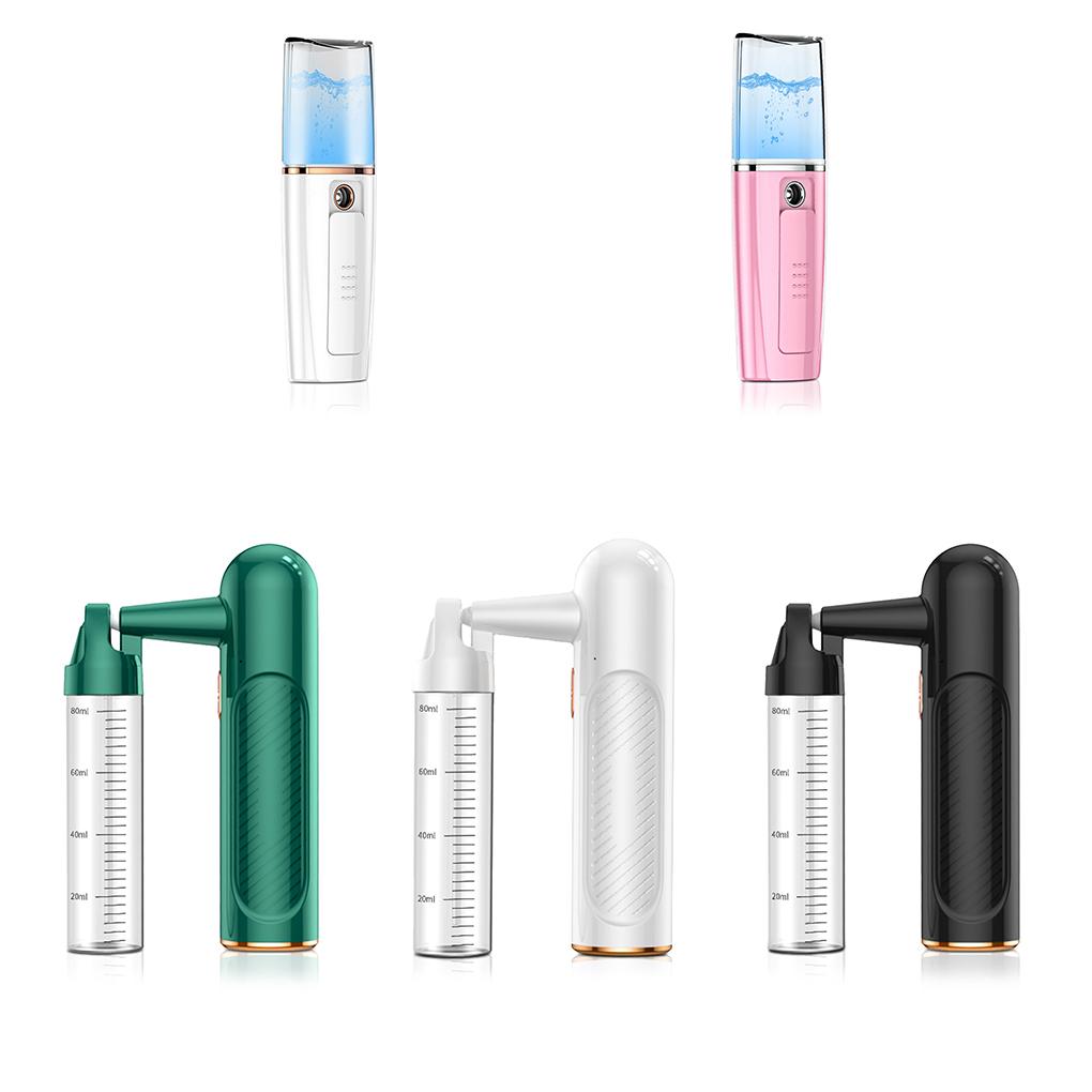Water Mist Sprayer Handheld USB Handheld USB Rechargeable Portable Cordless 80ml Electric Mist Diffuser