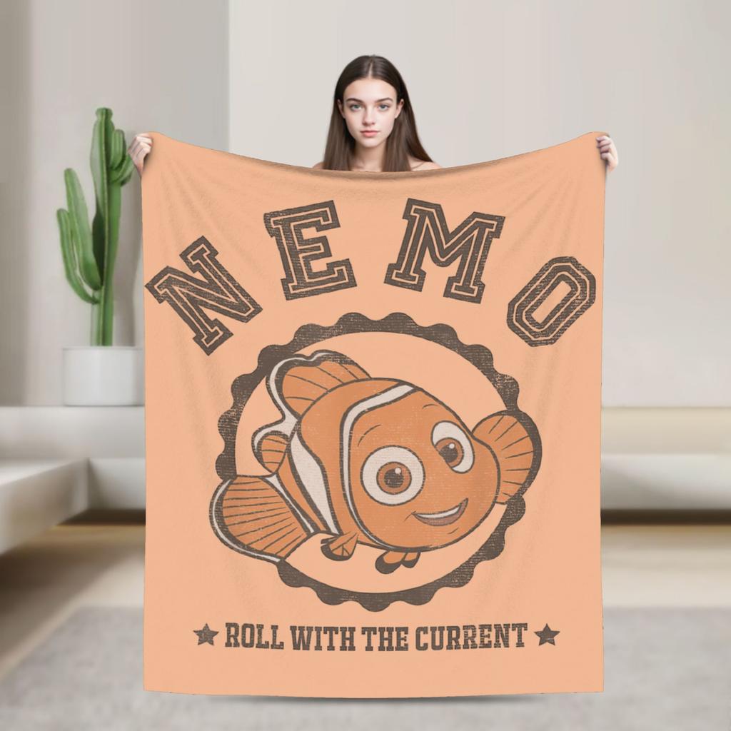 Finding Nemo Dory How Are You Graphic Blankets  Flannel Funny Soft Throw Blankets for Home Spring/Autumn Travel