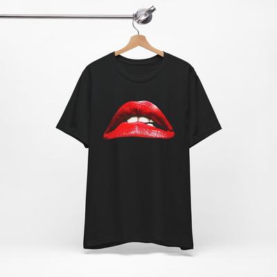 The Rocky Horror Picture Show Lips T-shirt, Cult Movie Film Retro Vintage Unisex T-Shirt
