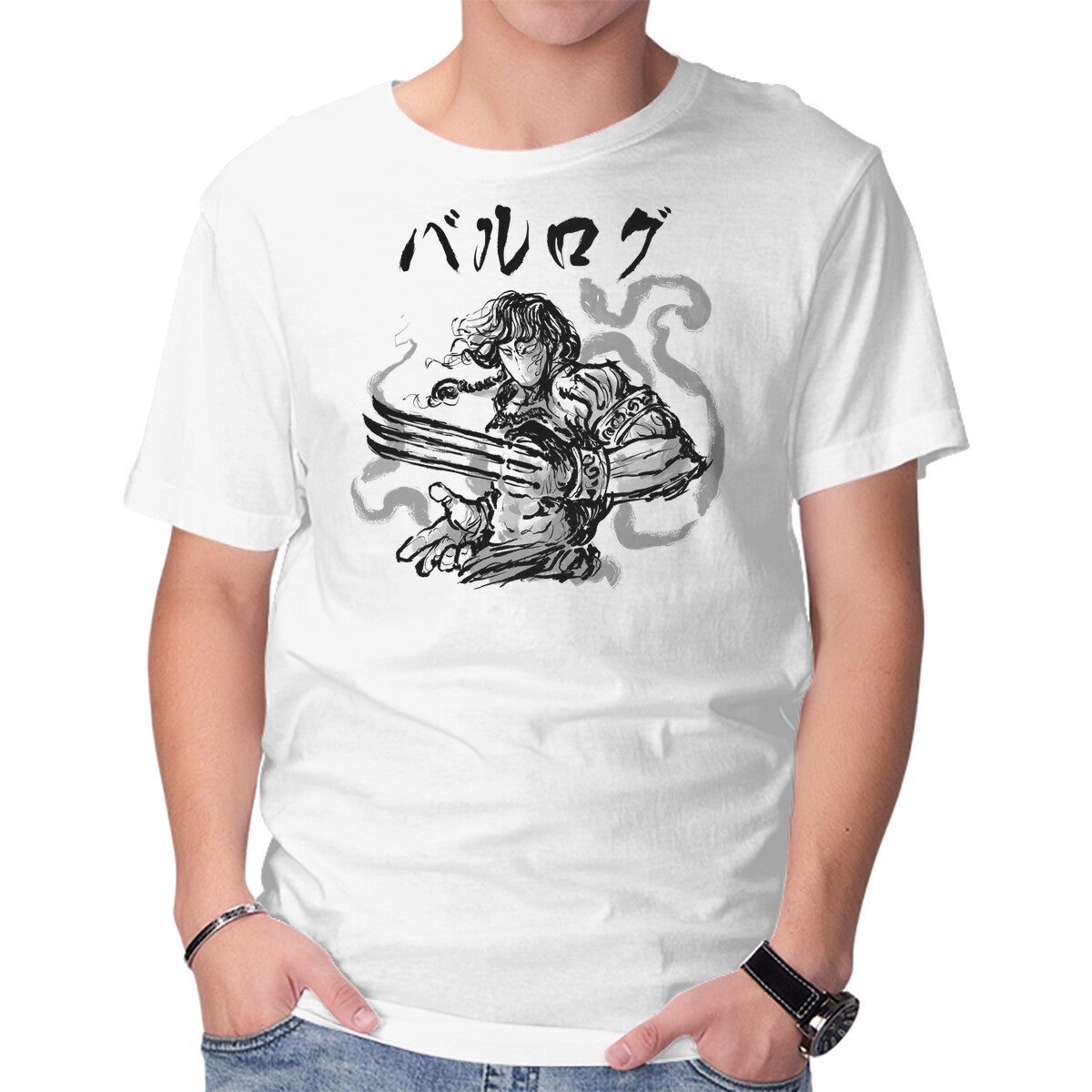 Unisex Crew Neck T-Shirt Claw Warrior Graphic Short Sleeve Casual Tee S