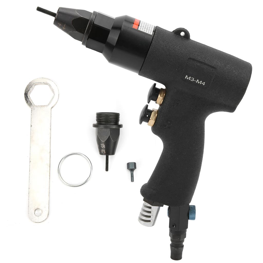 KOPO Pneumatic Air Riveter Riveting Pull Pliers Gun Pulling Rivets Machine Tool M3M4 KP737B
