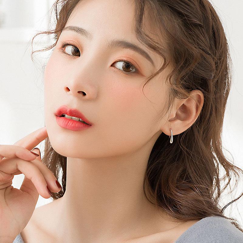 

Серьги-капли из стерлингового серебра 925 пробы – Крутой, изящный стиль, Удобные для сна, Свежий и элегантный дизайн 925 sterling silver