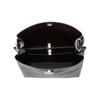 Coach Charlie 26 Unifarbene Magnetverschluss Leder Eimer Tasche Damen Taschen Schwarz 55200-GDBLK