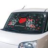 Disney Mickey Minnie Heart UV for Light and Standard X X Inches X 130 X Sunshade, & Design, Protection, Cars, 23.6 5.7 0.9 (60 0.9 Cm), Black,
