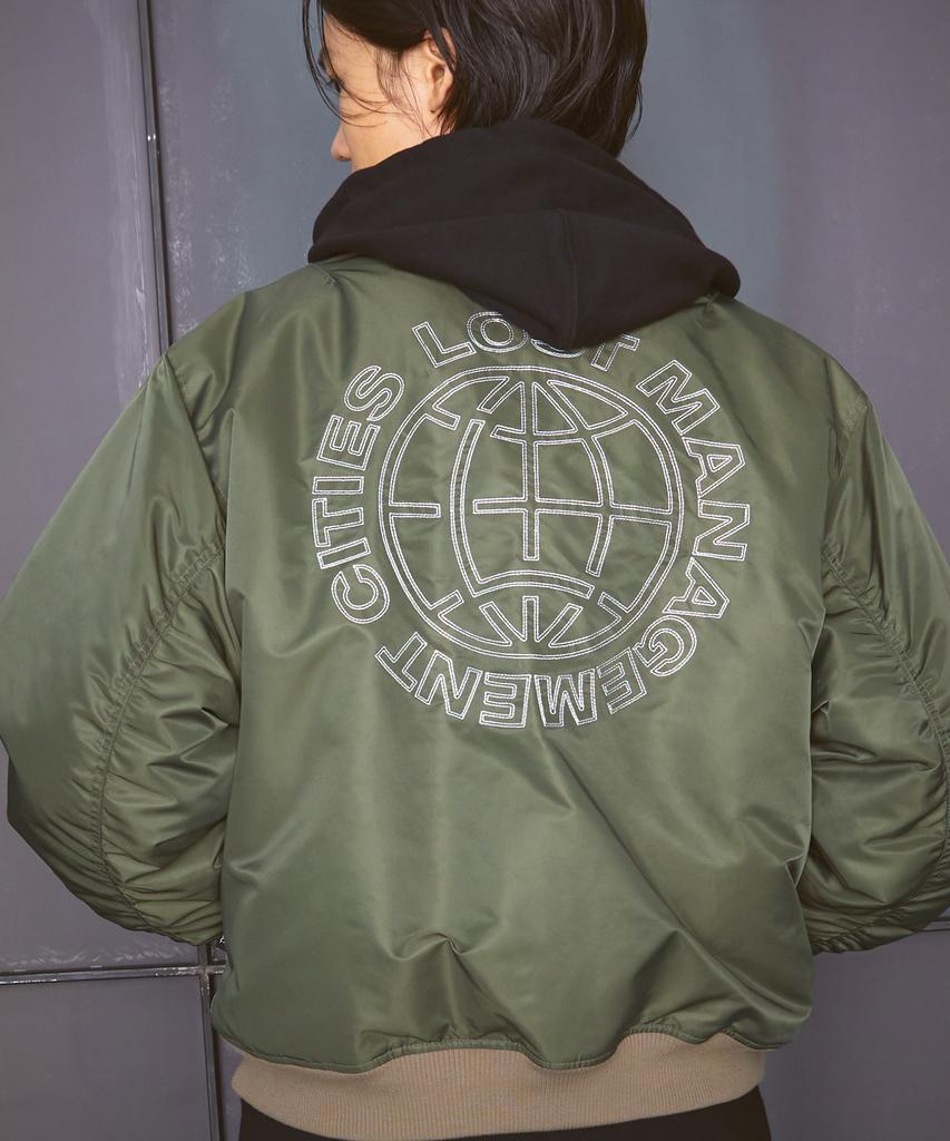 Lmc Lmc Wheel Ma-1 Jacket Black