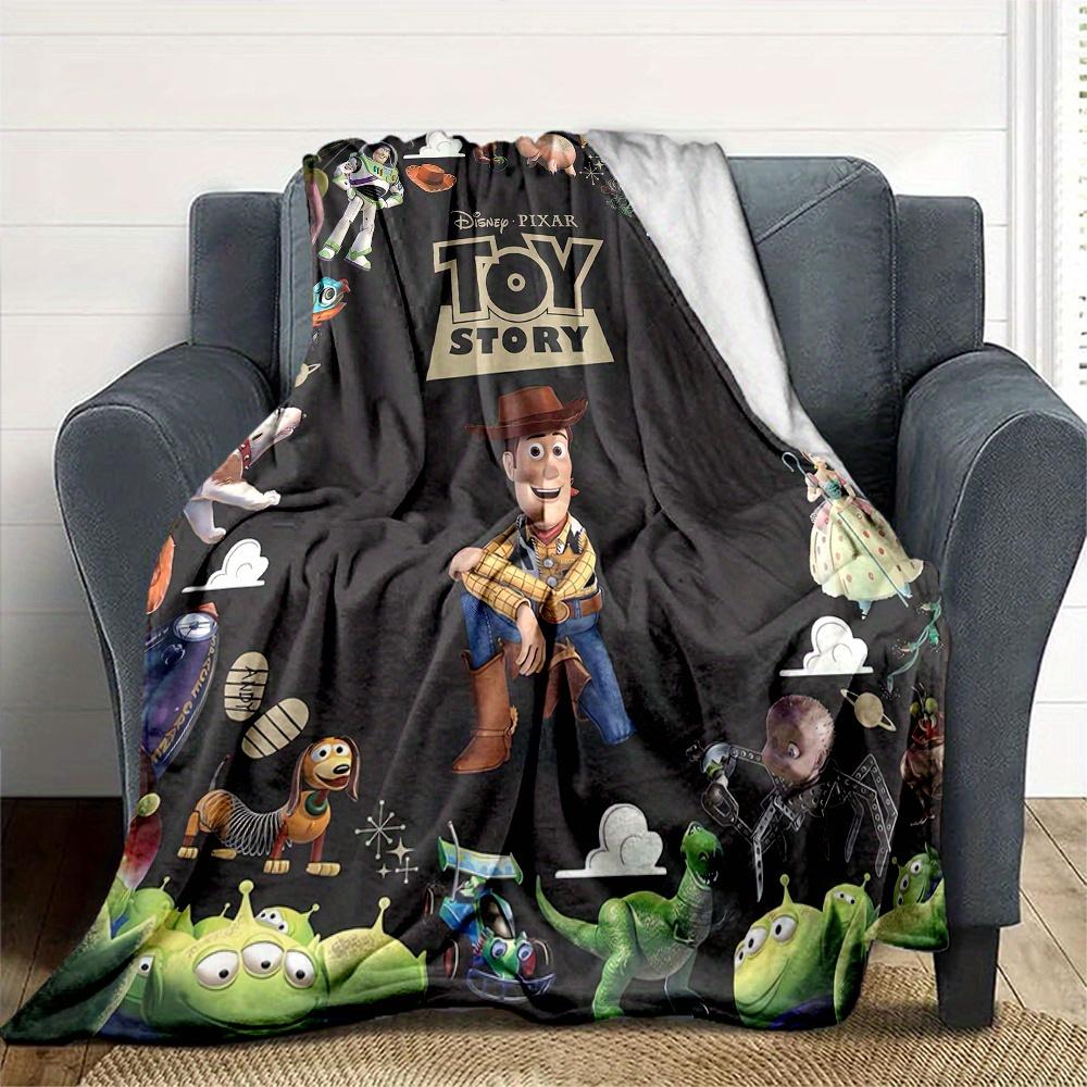 1pc, Disney Toy Story Blanket Seasonal Throw for All Seasons, Living Room, Travel, Camping, Car Blankets