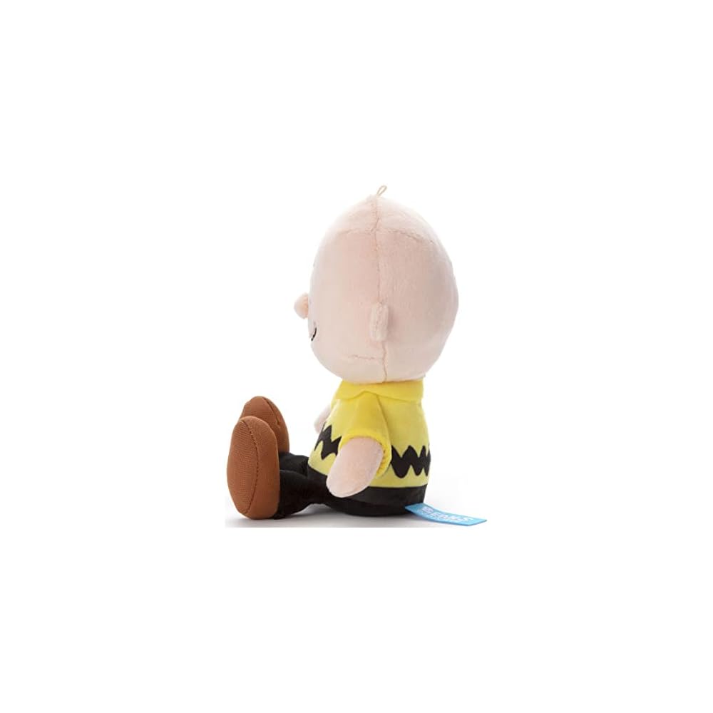 Peanuts Charlie Brown Washable Plush Toy 19cm Height Soft Stuffed Animal