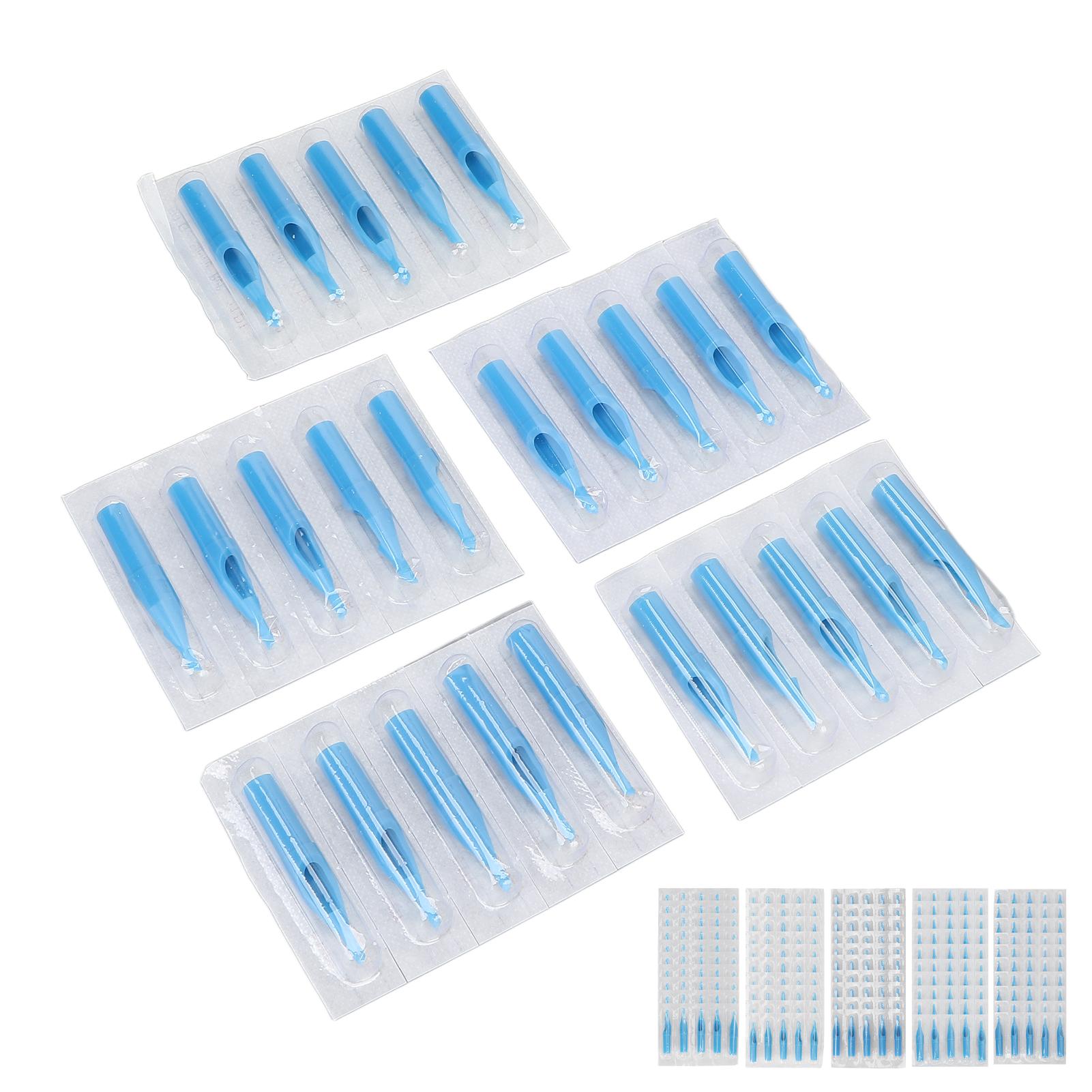 

Набор тату-наконечников 250 шт. 3DT 5DT 7DT 9DT 11DT Смешанный набор одноразовых тату-наконечников