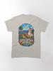 Barbara Santa Barbara California USA Stained Glass Art Classic T-Shirt