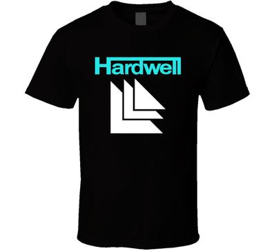 Hardwell Trance Logo4 schwarzes T-Shirt