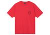 T-shirt Stussy Fire Dice 'Rossa'