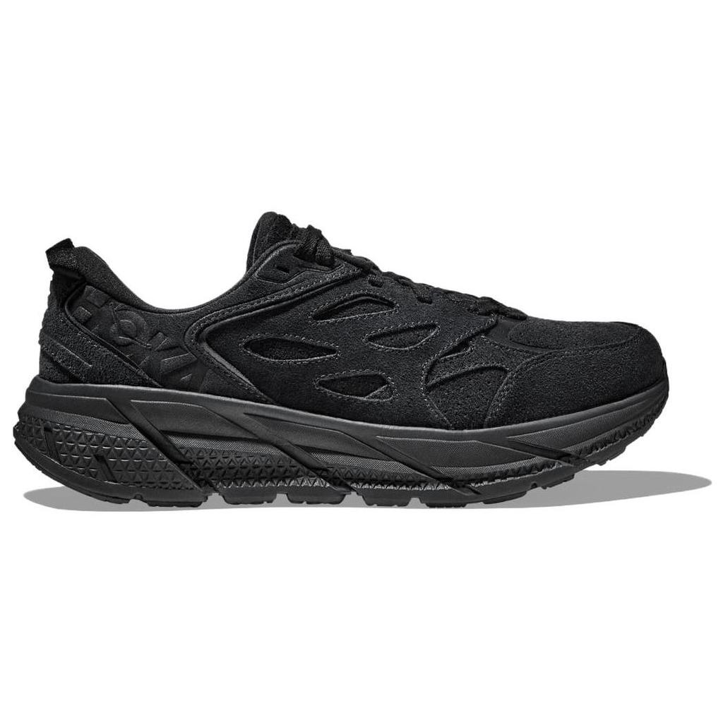 Pantofi sport unisex HOKA Clifton L Suede Negru Triplu 1122571-BBLC