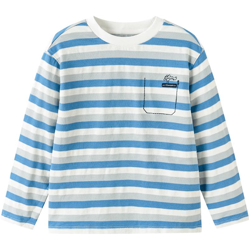 Balabala Boys' Long-Sleeve Quick-Dry T-Shirt