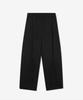 Nyuballanseu Nbmlg21443 / Uni Essential Summer Lightweight Side-Puck Over-Wide Pants (Black)