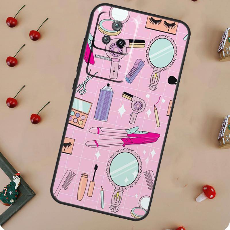 

Hair Stylist Hairdresser Case For Xiaomi 14 13 11T 12T 13T Pro 12 Lite POCO X6 X3 X4 X5 M6 Pro M5s F3 F5 Pro Cover POCO X6