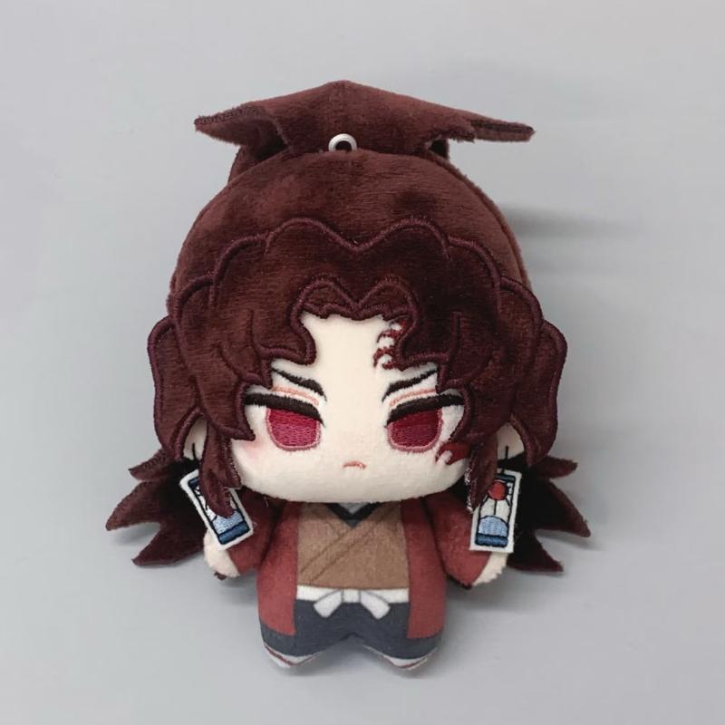 Nuovi Carini Peluche Mascotte di Demon Slayer 10cm Personaggi di Kimetsu No Yaiba Bambola di Peluche Portachiavi Morbidi Peluche per Fan Ciondolo Zaino Regalo di Compleanno