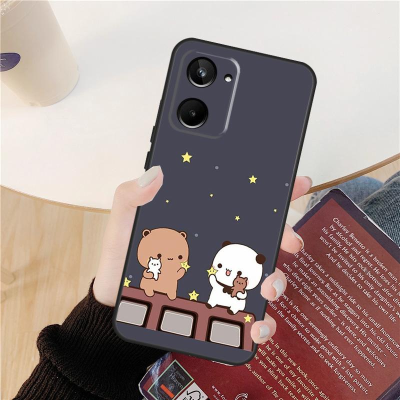 Cute BuBu DuDu Case For Realme 10 Pro Plus 8 9 GT Neo 3 5 2 Pro 3T 2T C21 C30 C31 C33 C35 C55 C25Y C21Y