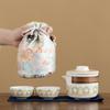 Xuanyi Portable Ru Kiln Ceramic Tea Set