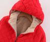 Women's Plus Size Plaid Lambskin Hooded Winter Jacket - Slim Fit, Thickened and Warm (2023)