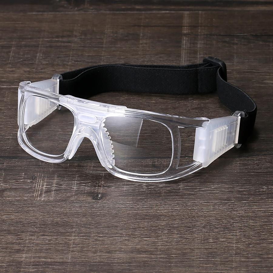 Basketball Glasses, Outdoor Basketball Sports Glasses, Anti-collision and Anti-fall Goggles with Myopia Frame, Basketball Glasses