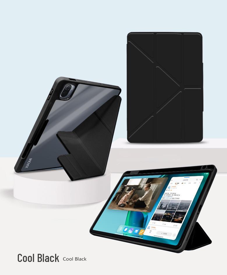 

Чехол-подставка Xiaomi Pad 7S Pro 3+Y для Redmi Pad 11, версия 12,4 - Тонкий, Устойчивый к изгибу, Универсальный Redmi Pad (10.6 inch)