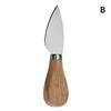 1Pcs Steel Stainless Cheese Knives With Bamboo Wood Handle Cheese Slicer Cheese