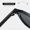 Hip-Hop Oval Sunglasses Simple Fashion Punk Glasses Retro Vintage Versatile Sun Glasses for Men and Women Lunette Soleil Femme